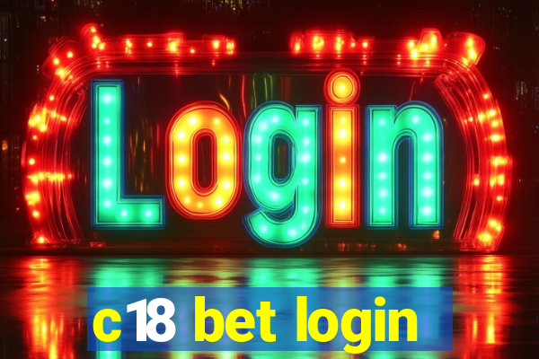 c18 bet login